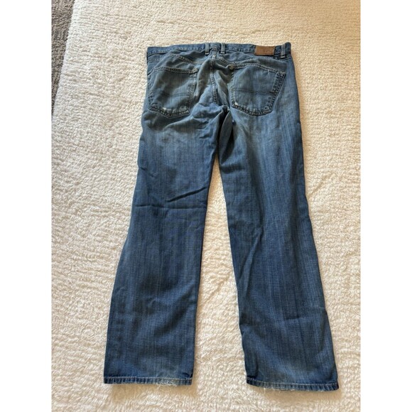 Vintage LUCKY BRAND 221 Original Straight Men’s Jean Denim 38x30 Made In LA Blue - Picture 8 of 16